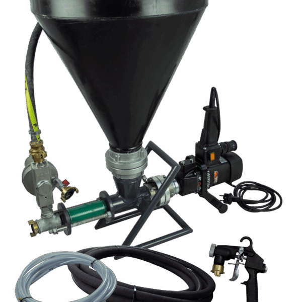 Schneckenpumpe BMP 5 Bypassset für Feinputze und Spritzpachtel