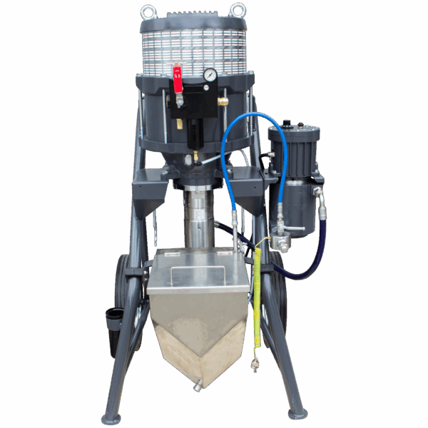 Pneumatische Kolbenpumpe BMP 333 mit Erhitzer